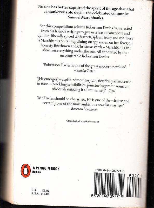 The Papers of Samuel Marchbanks - Robertson Davies