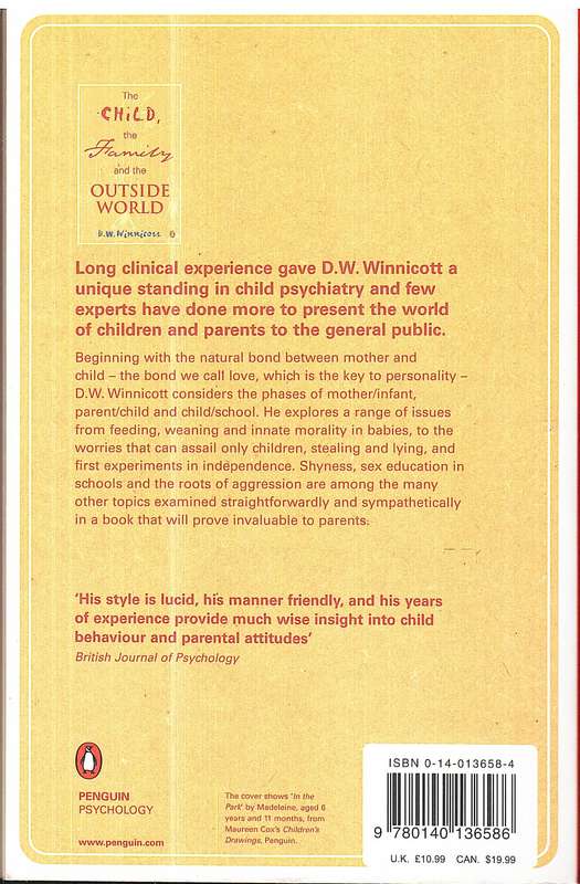 The Child, The Family and the Outside World - DW Winnicott