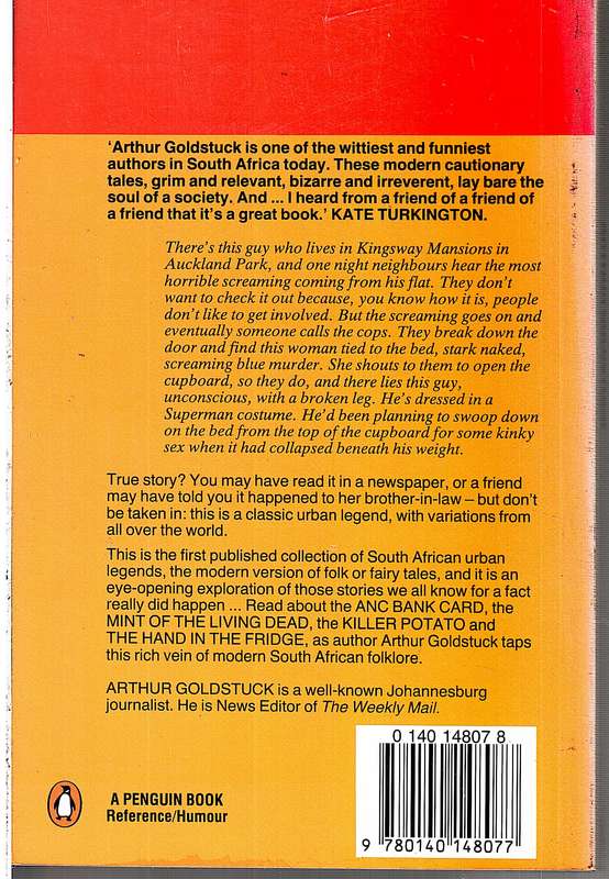 The Rabbit in the Thorn Tree: Modern Myths & Urban Legends of South Africa - Arthur Goldstuck