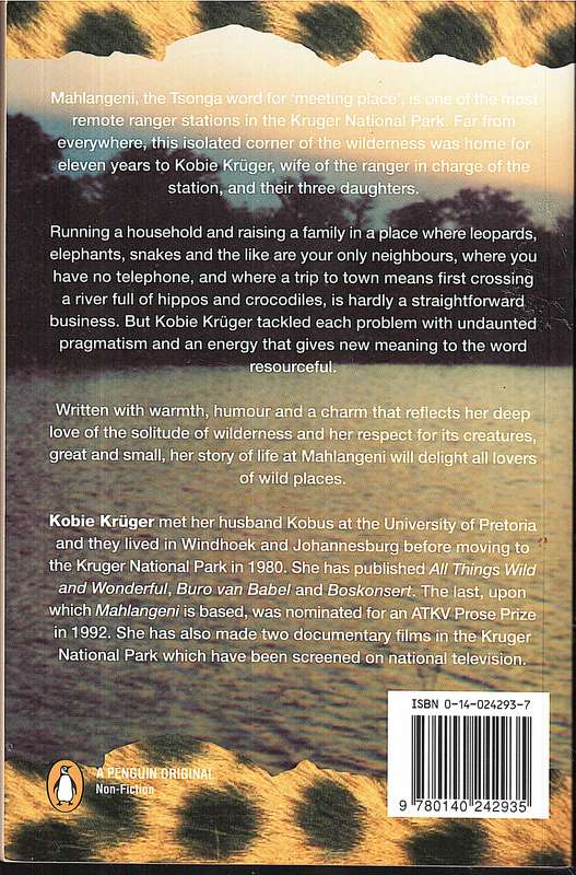 Mahlangeni: Stories of a Game Ranger's Family - Kobie Kruger