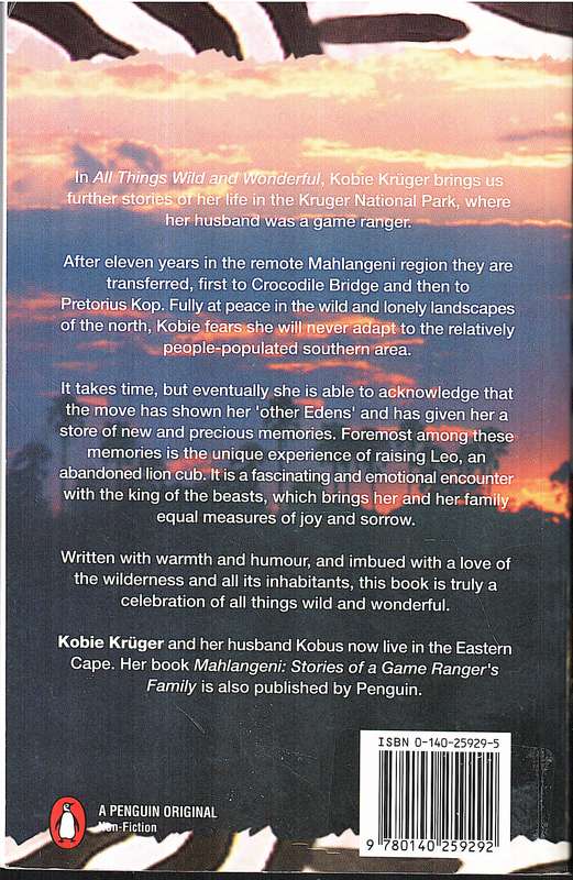 All Things Wild and Wonderful - Kobie Kruger