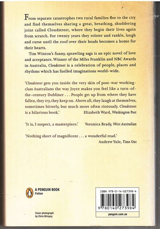 Cloudstreet - Tim Winton