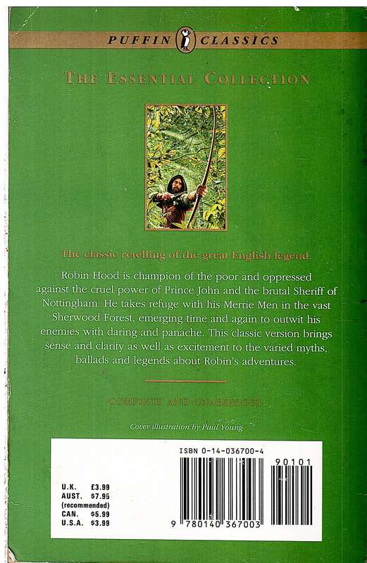 The Adventures of Robin Hood - Roger Lancelyn Green
