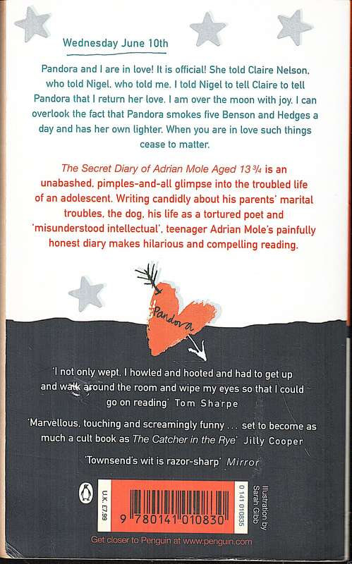 The Secret Diary of Adrian Mole Aged 13 3/4: Adrian Mole Book 1 - Sue Townsend