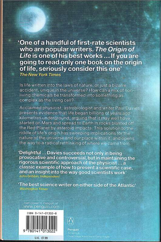 The Origin of Life - Paul Davies