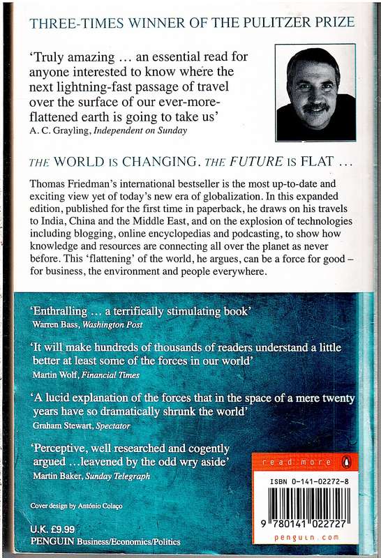 The World is Flat: The Globalized World in the Twenty-First Century - Thomas L Friedman