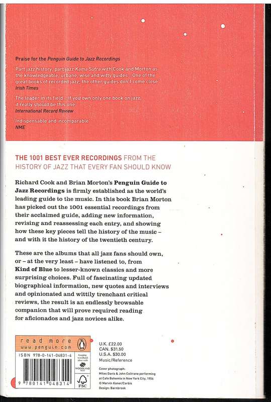 The Penguin Jazz Guide: The History of the Music in the 1001 Best Albums - Morton & Cook