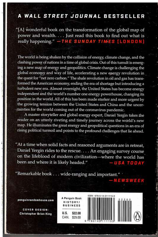 The New Map: Energy, Climate and the Clash of Nations - Daniel Yergin