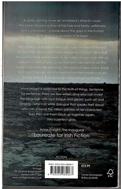 The Green Road - Anne Enright [A Novel from Booker Prize winner for THE GATHERING]