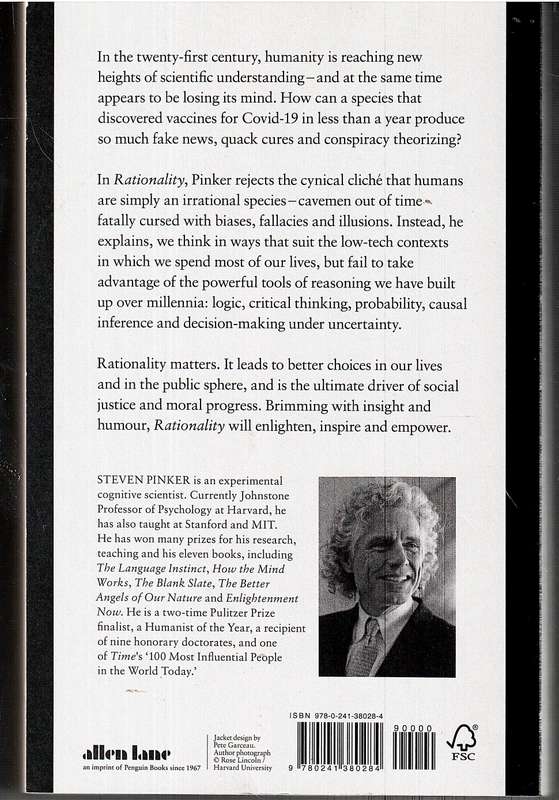 Rationality: What it is, Why it Seems Scarce, Why it Matters - Steven Pinker