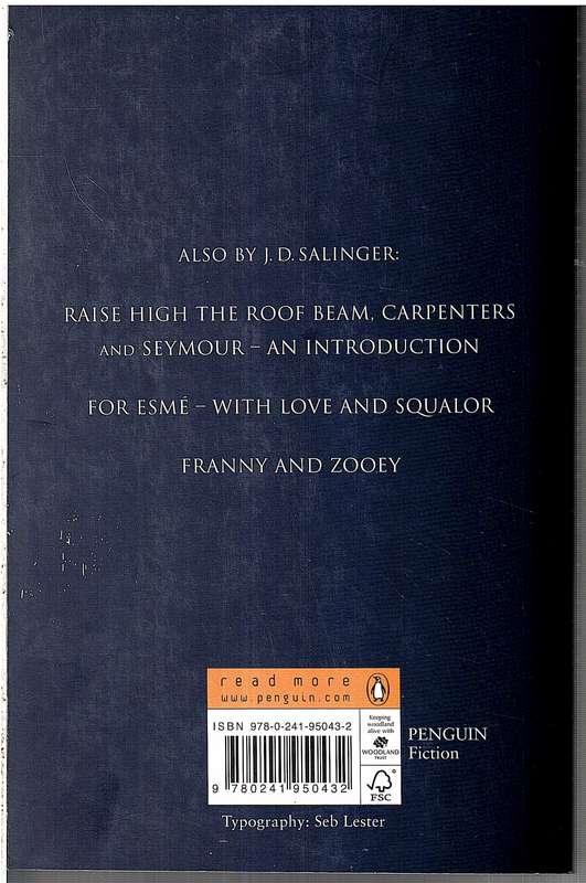 The Catcher in the Rye - JD Salinger
