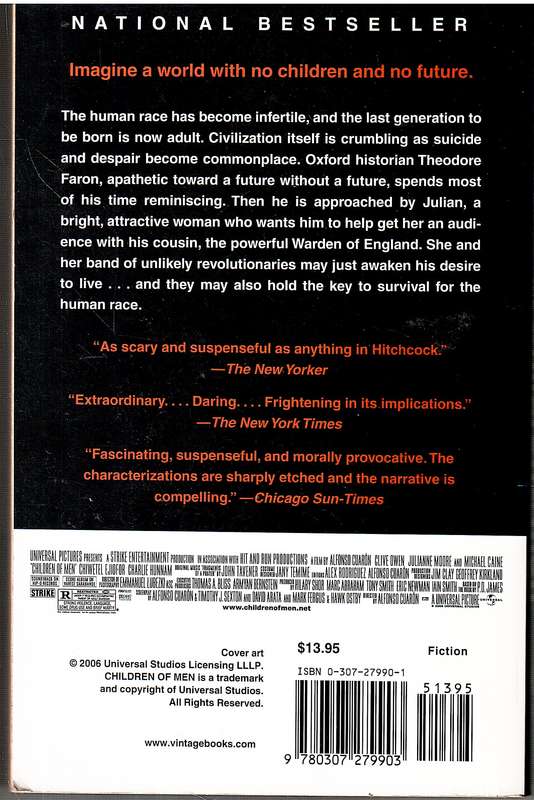 The Children of Men - PD James [Film tie-in edition]