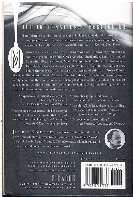 Middlesex - Jeffrey Eugenides