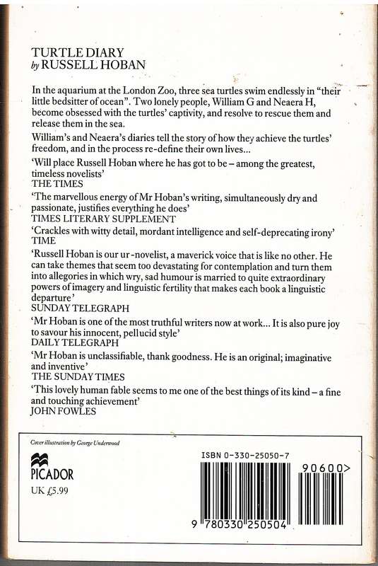 Turtle Diary - Russell Hoban