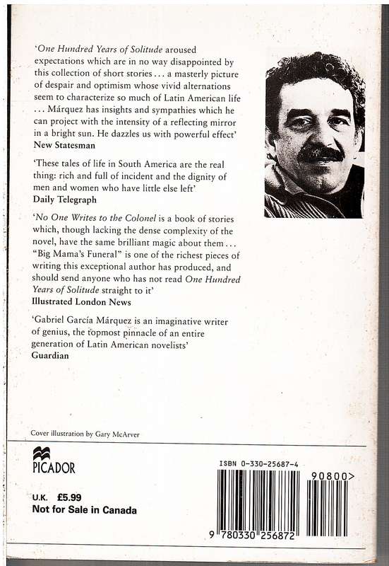 No One Writes To The Colonel - Gabriel Garcia Marquez