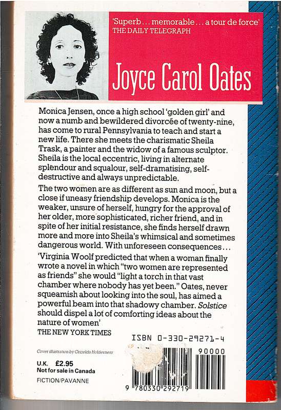 Solstice - Joyce Carol Oates