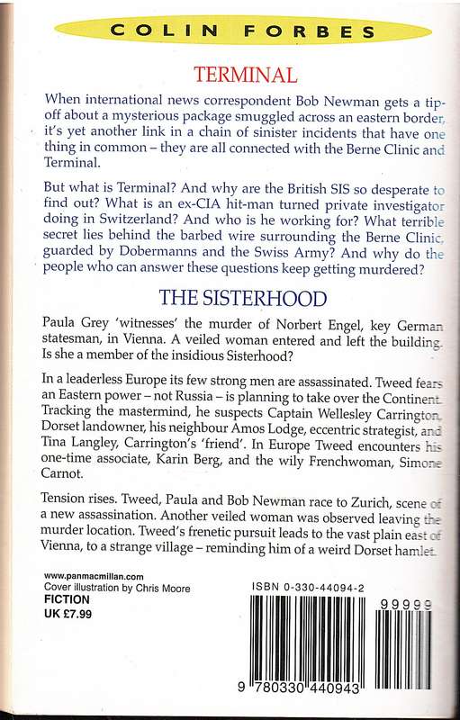 'Terminal' / 'The Sisterhood' (Omnibus) - Colin Forbes