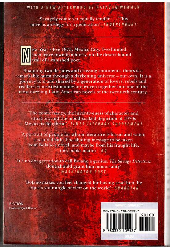 The Savage Detectives - Roberto Bolano