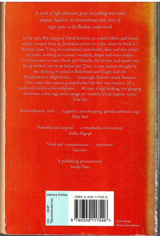 Shantaram - Gregory David Roberts