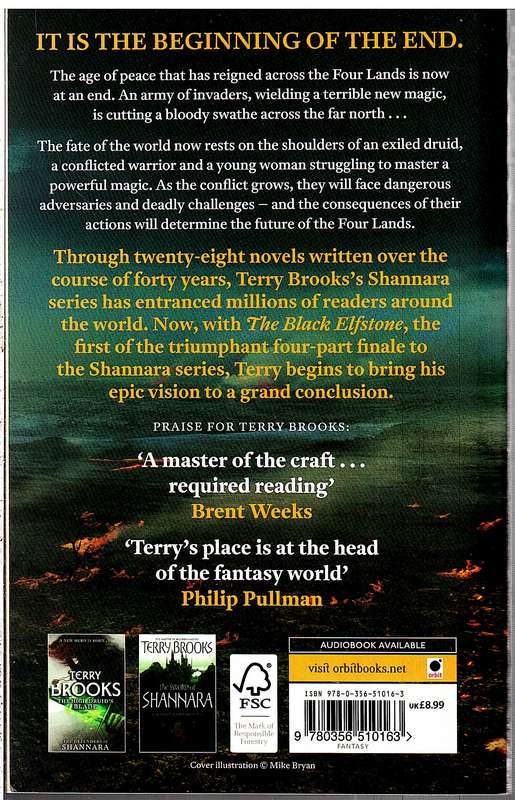 The Fall of Shannara 01: The Black Elfstone - Terry Brooks