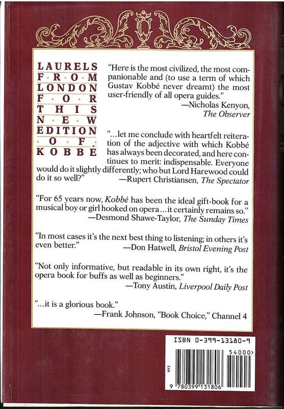 The Definitive Kobbe's Opera Book - The Earl of Harewood