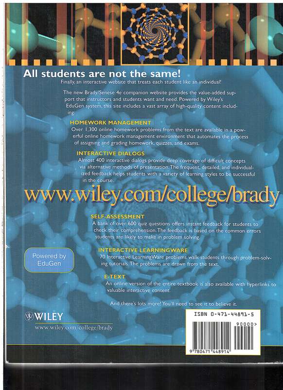 Chemistry: Matter and Its Changes - Bray & Senese [4th International Edition]