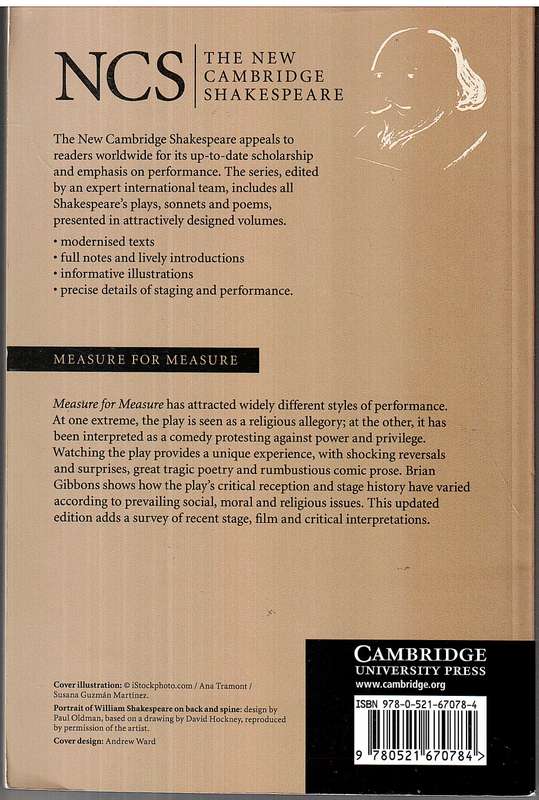 Measure for Measure (The New Cambridge Shakespeare) - William Shakespeare