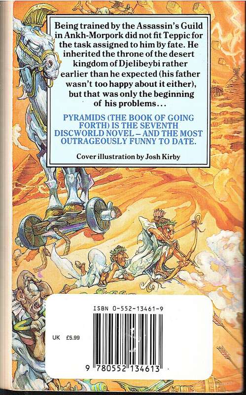 Pyramids: The Book of Going Forth (A Discworld Novel #7 - Terry Pratchett