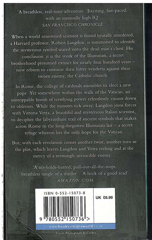 Angels and Demons - Dan Brown