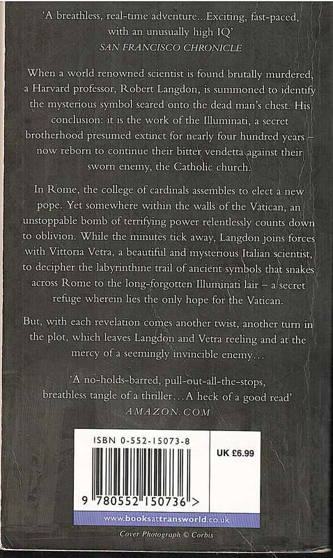 Angels and Demons - Dan Brown