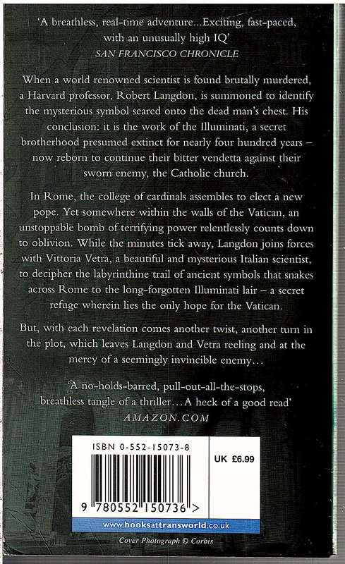 Angels and Demons - Dan Brown