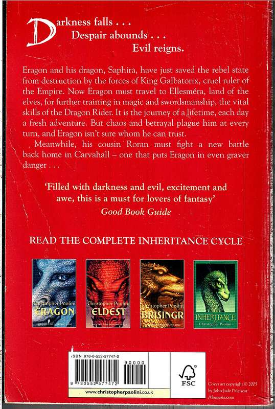 Inheritance 02: Eldest - Christopher Paolini