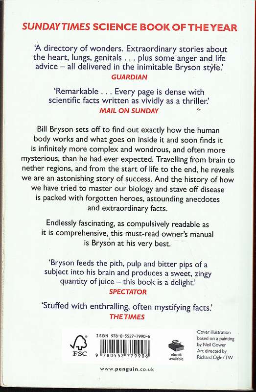 The Body: A Guide for Occupants - Bill Bryson