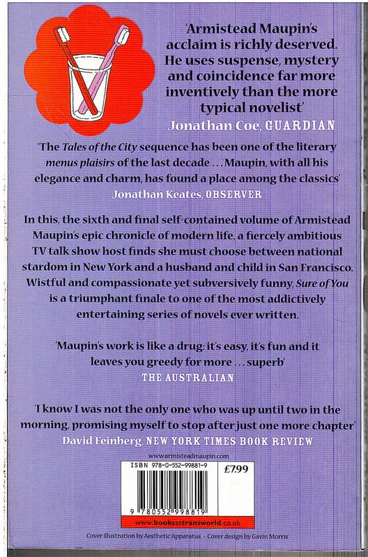 Sure of You - Armistead Maupin