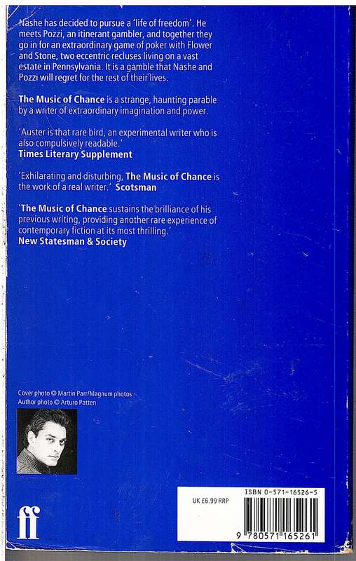 The Music of Chance - Paul Auster