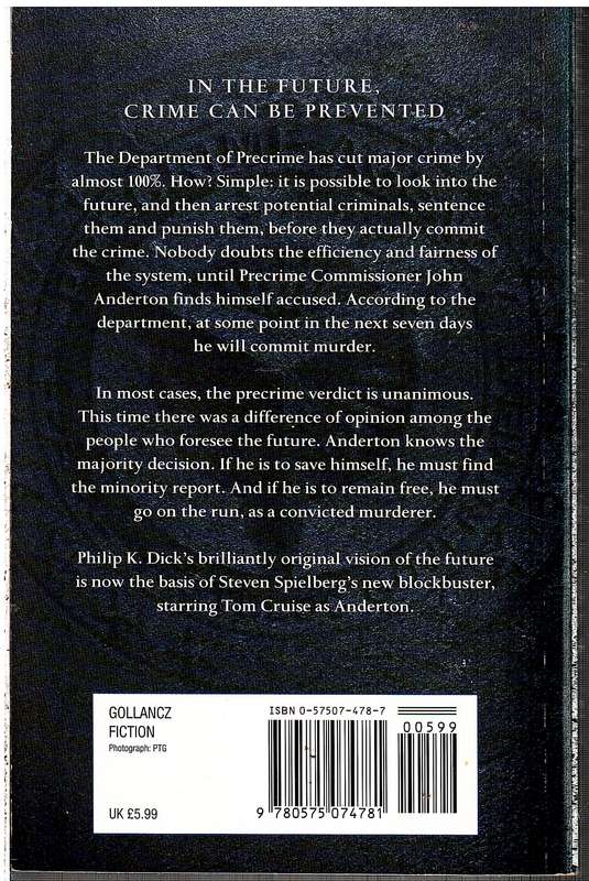 Minority Report - Philip K Dick