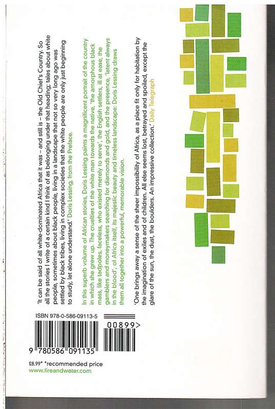 This Was The Old Chief's Country: Collected African Stories Volume One - Doris Lessing