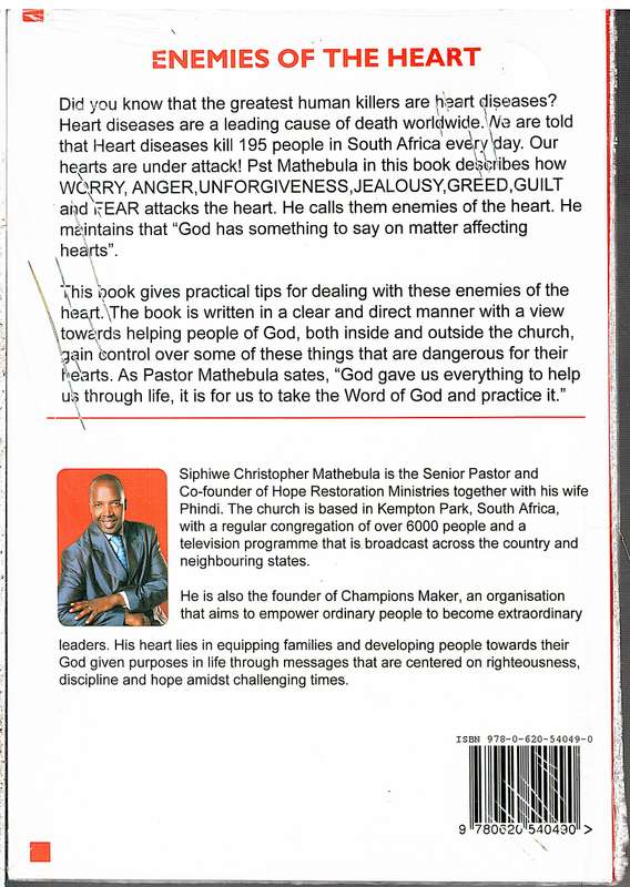 Enemies of the Heart - SC Mathebula