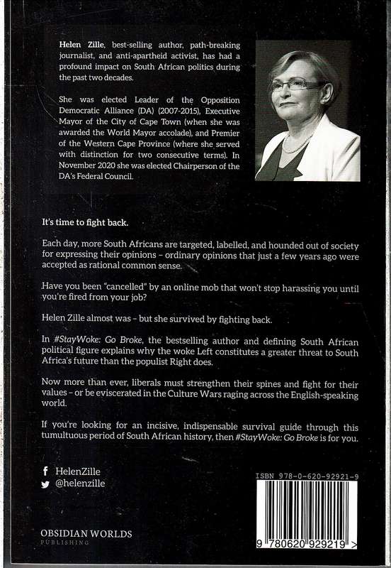 #Stay Woke: Go Broke - Helen Zille