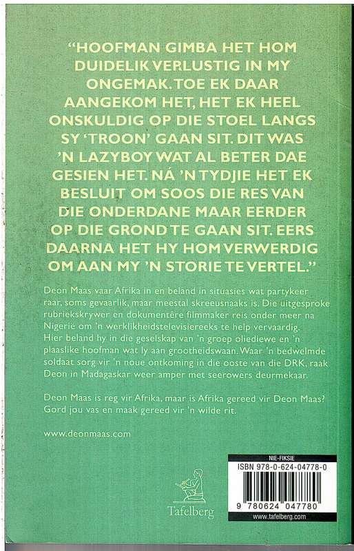 Witboy in Afrika: Reise Deur Die Donker Kontinent - Deon Maas