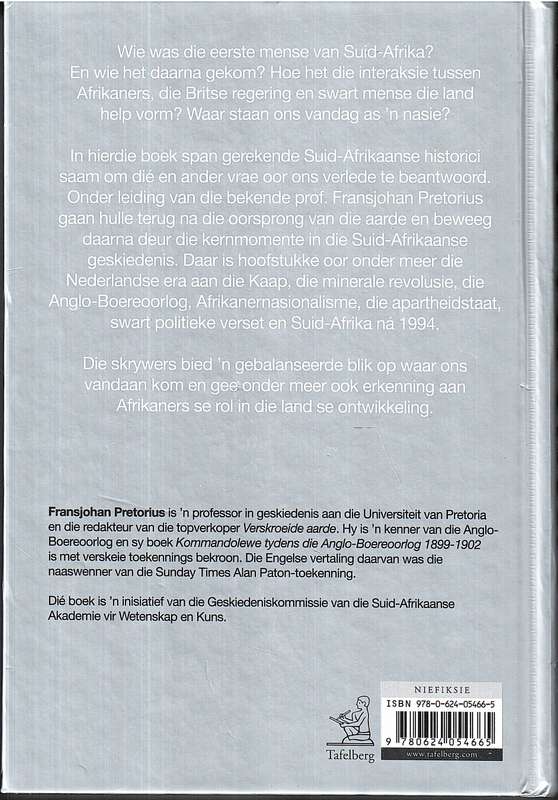 Geskiedenis van Suid-Afrika van Voortye tot Vandag - Fransjohan Pretorius