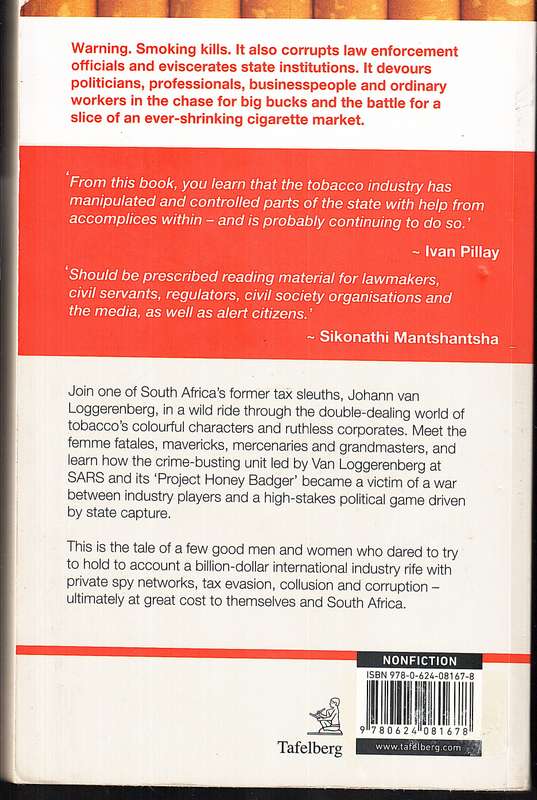 Tobacco Wars: Inside the Spy Games & Dirty tricks of SA's Cigarette Trade - Johann van Loggerenberg