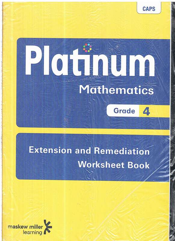 Platinum Mathematics Grade 4 Teacher's Guide (Includes Extension and Remediation Worksheet Book)