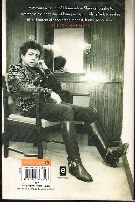And Then One Day: A Memoir - Naseeruddin Shah