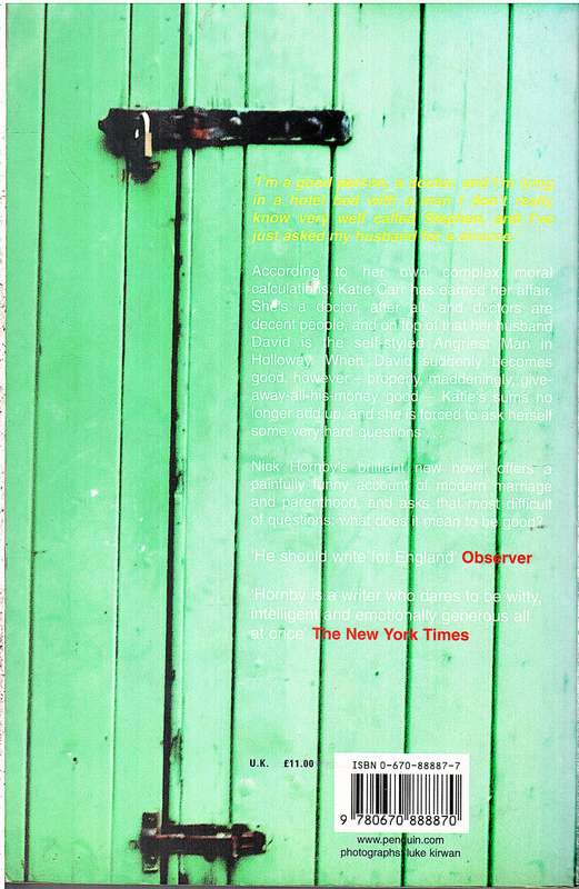 How To Be Good - Nick Hornby