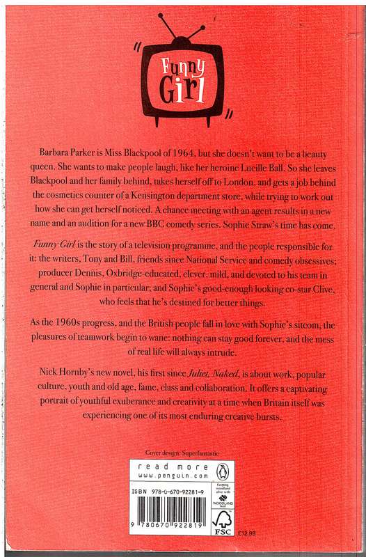 Funny Girl - Nick Hornby