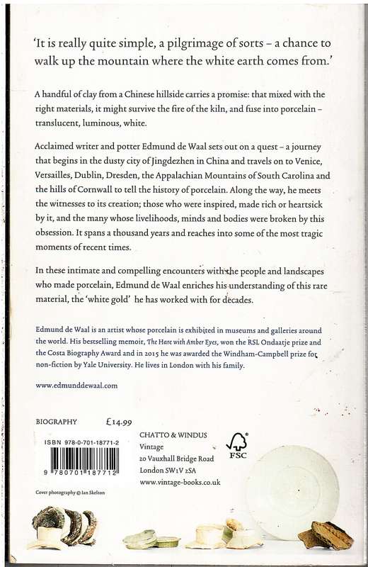 The White Road: A Pilgrimage of Sorts Edmund de Waal