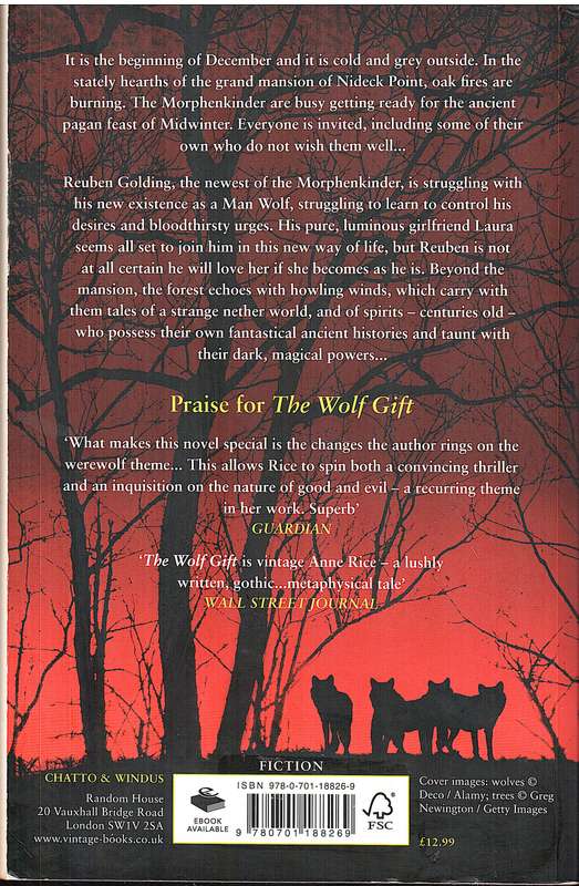 The Wolf Gift Chronicles 02: The Wolves of Midwinter - Anne Rice