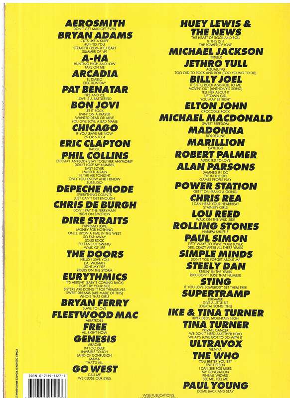 101 Rock Hits for Buskers Piano / Vocal / Guitar (Songbook)
