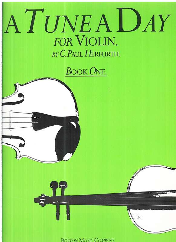 A Tune A Day for Violin: Book One - C Paul Herfurth